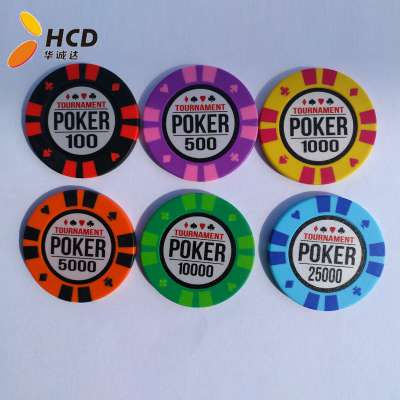 Good Quality Super Portable Casino PokerChips clay pokerchip with your logo