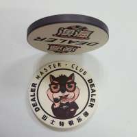 ceramic poker chip for events or charity